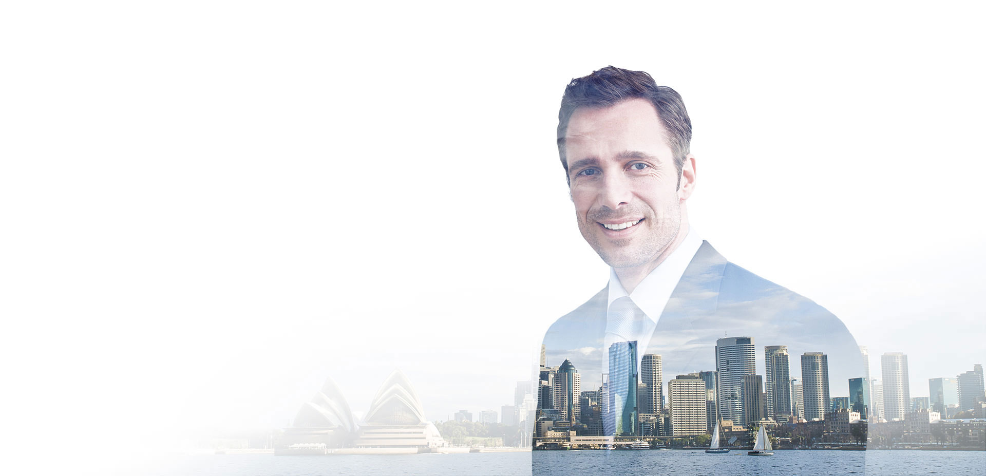 male investment management professional overlooking sydney - cfa statement of investor rights